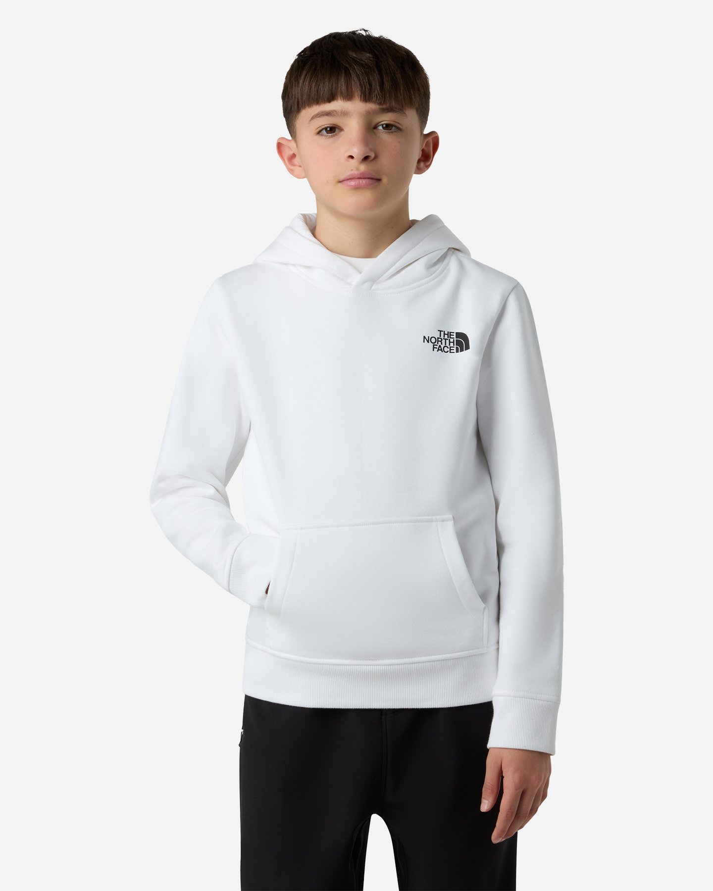 Felpa THE NORTH FACE LOGO BOX JR - Bianco - 2 | Cisalfa Sport