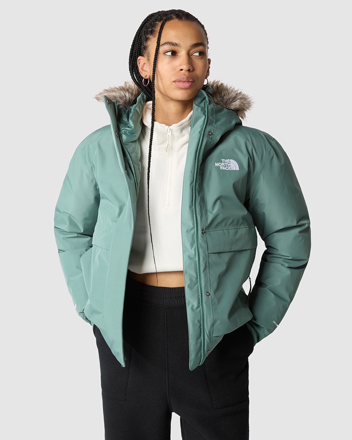 Piumino THE NORTH FACE ARCTIC BOMBER W - Verde - 2 | Cisalfa Sport