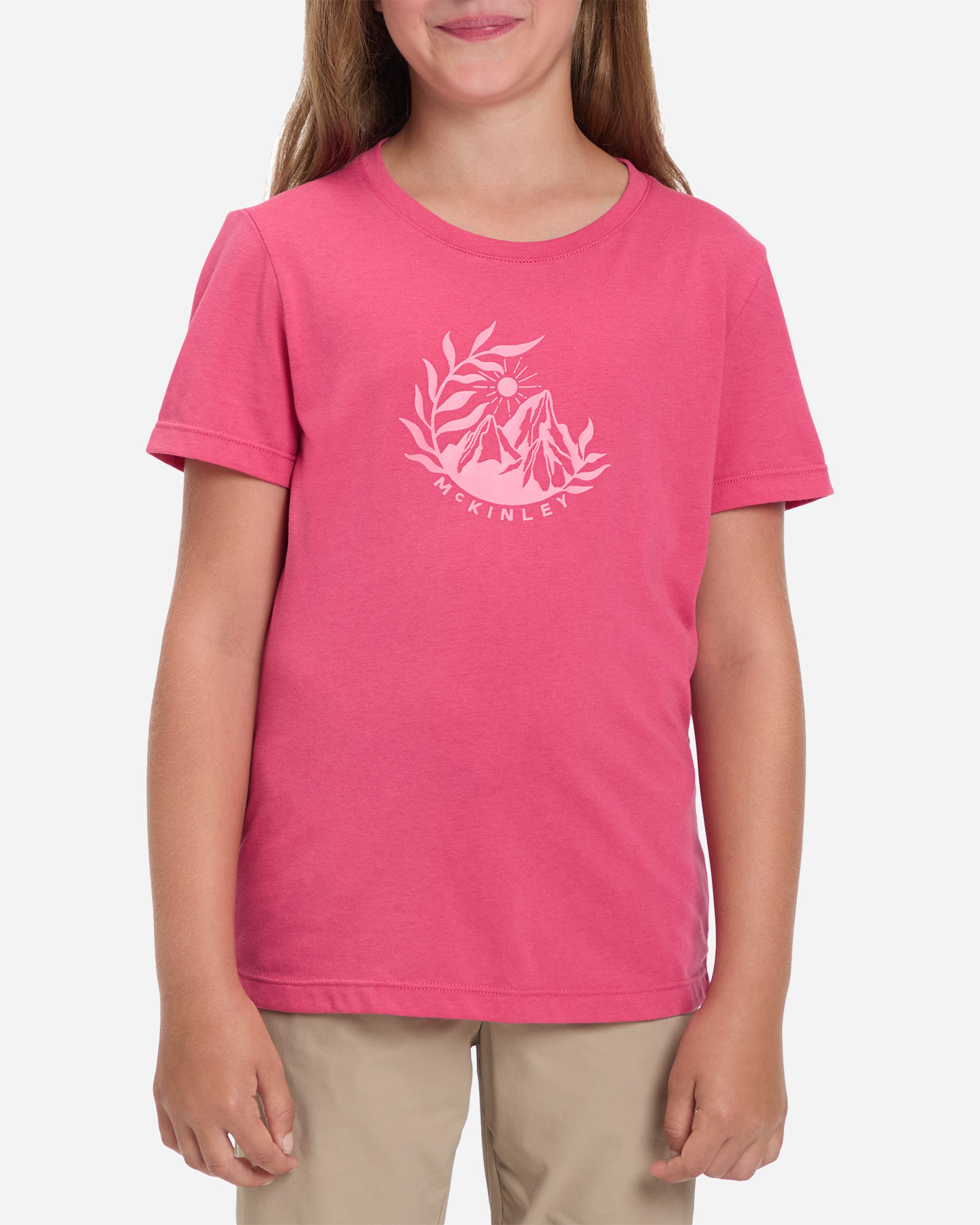 T-shirt MCKINLEY ELLIS III JR - Rosa - 1 | Cisalfa Sport