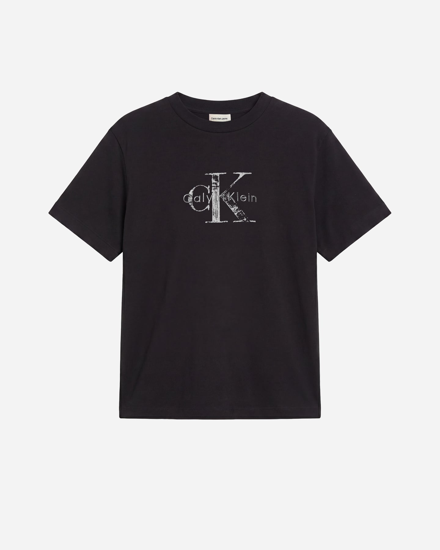 Calvin Klein Jeans Boxy Logo W - T-shirt - Donna - Nero