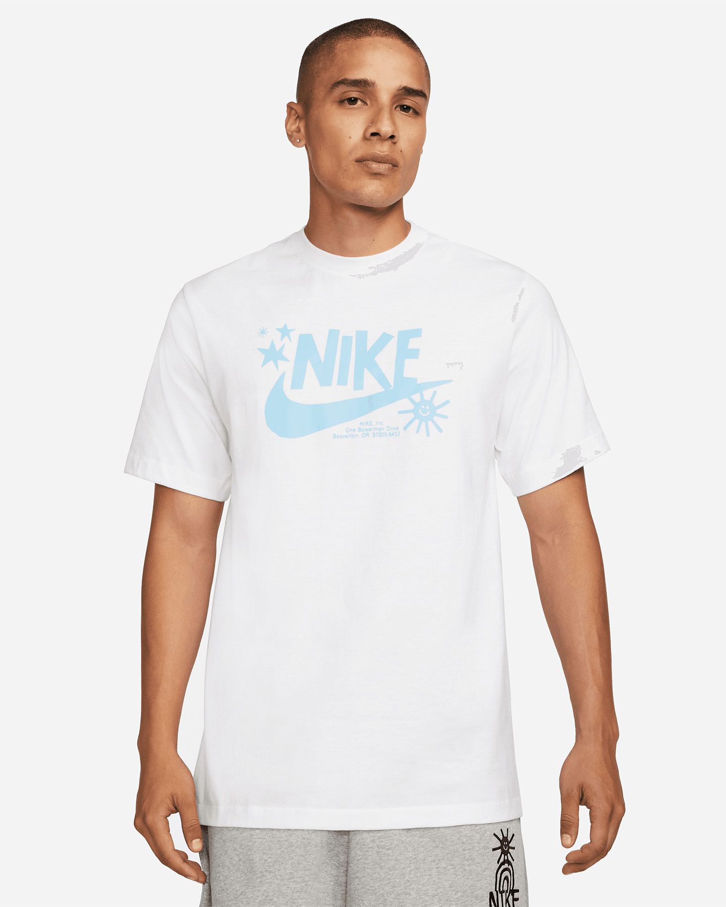 T-shirt NIKE HIBRYD STATEMENT M - 3 | Cisalfa Sport