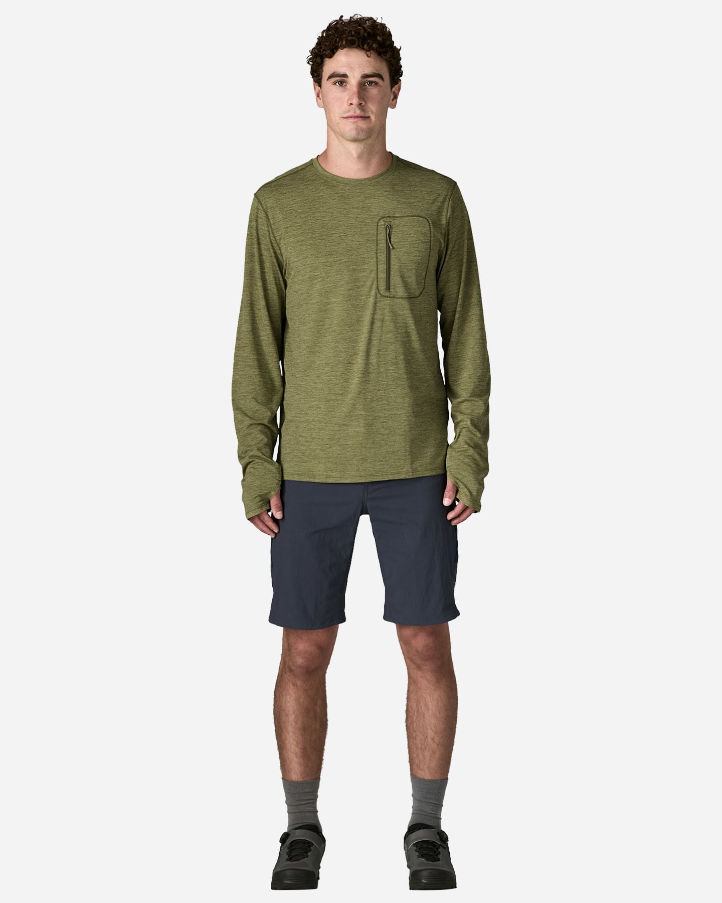Felpa PATAGONIA CAPILENE COOL SUN M - Verde - 3 | Cisalfa Sport