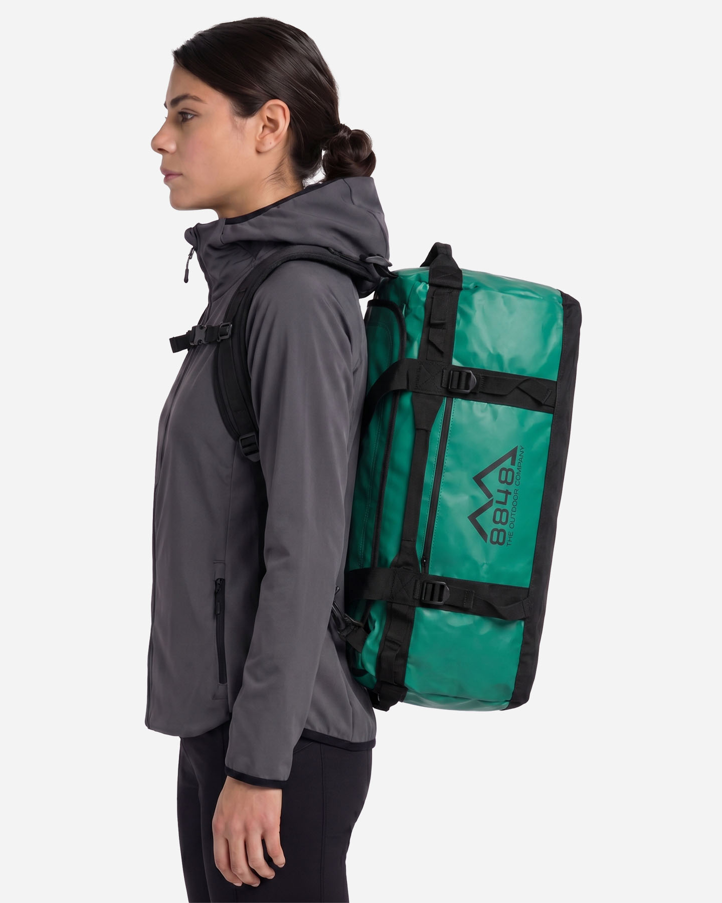 Borsa viaggio 8848 TRAVEL L 71L - Verde - 2 | Cisalfa Sport