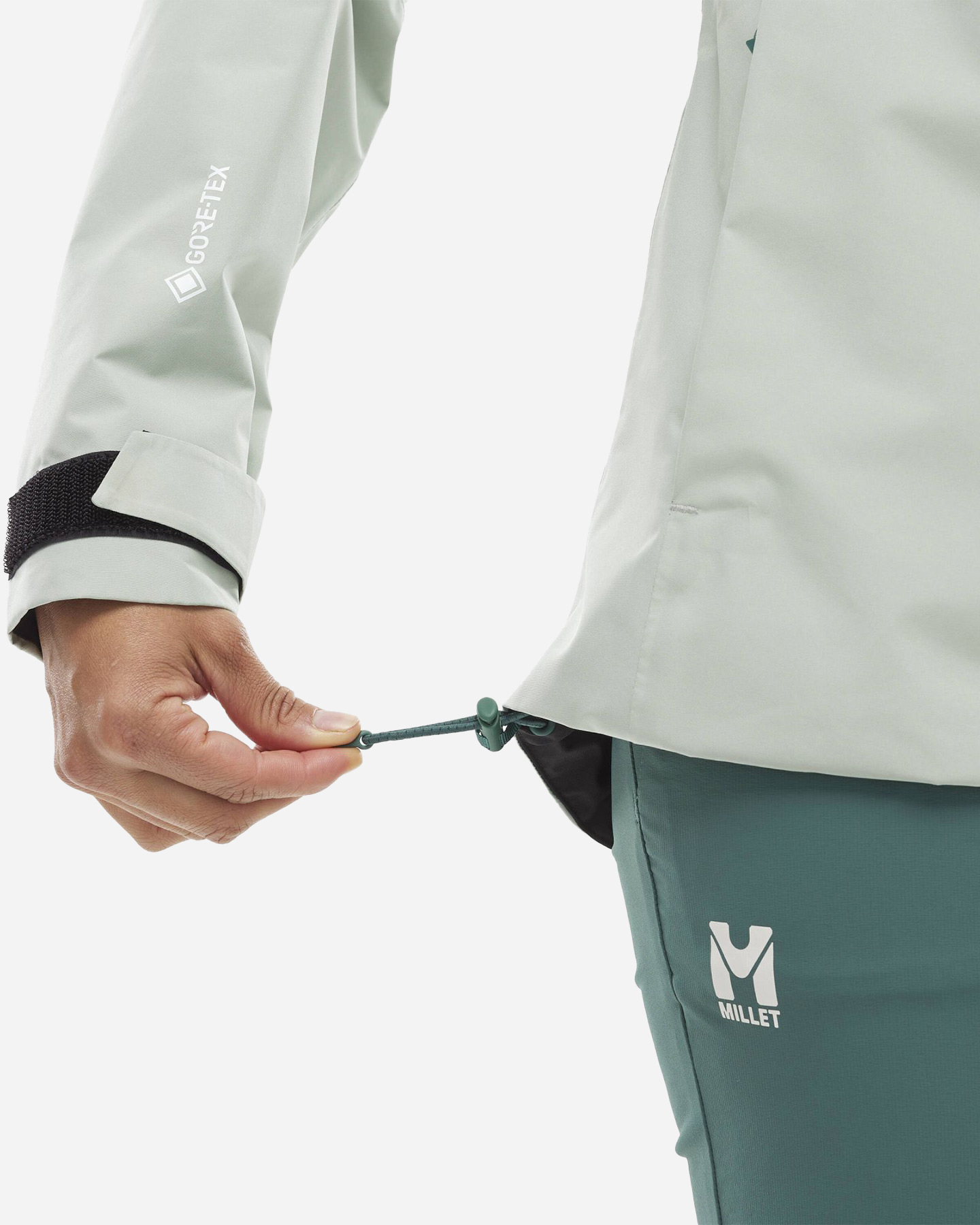 Giacca outdoor MILLET SENECA 2L GTX W - Verde - 3 | Cisalfa Sport