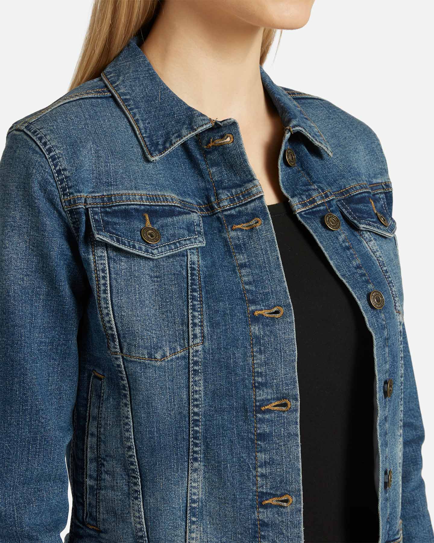 Giubbotto MISTRAL ESSENTIAL W - Denim - 4 | Cisalfa Sport