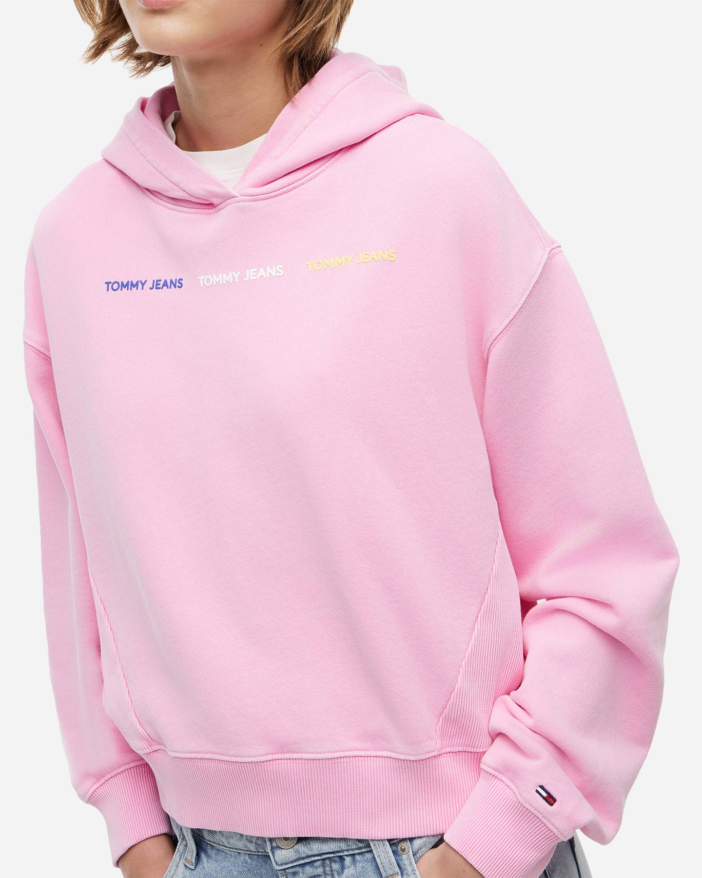 Felpa TOMMY HILFIGER REPEAT W - Rosa - 4 | Cisalfa Sport