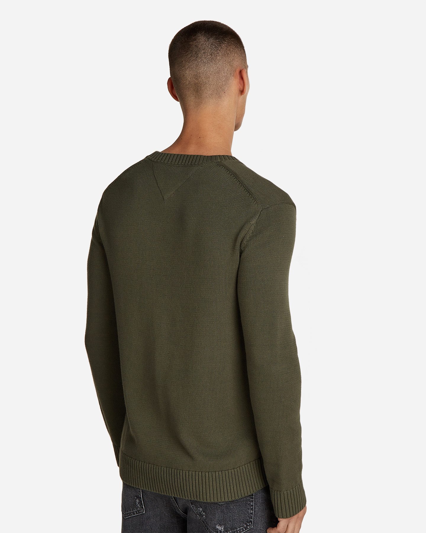Maglione TOMMY HILFIGER ESSENTIAL M - Verde - 3 | Cisalfa Sport