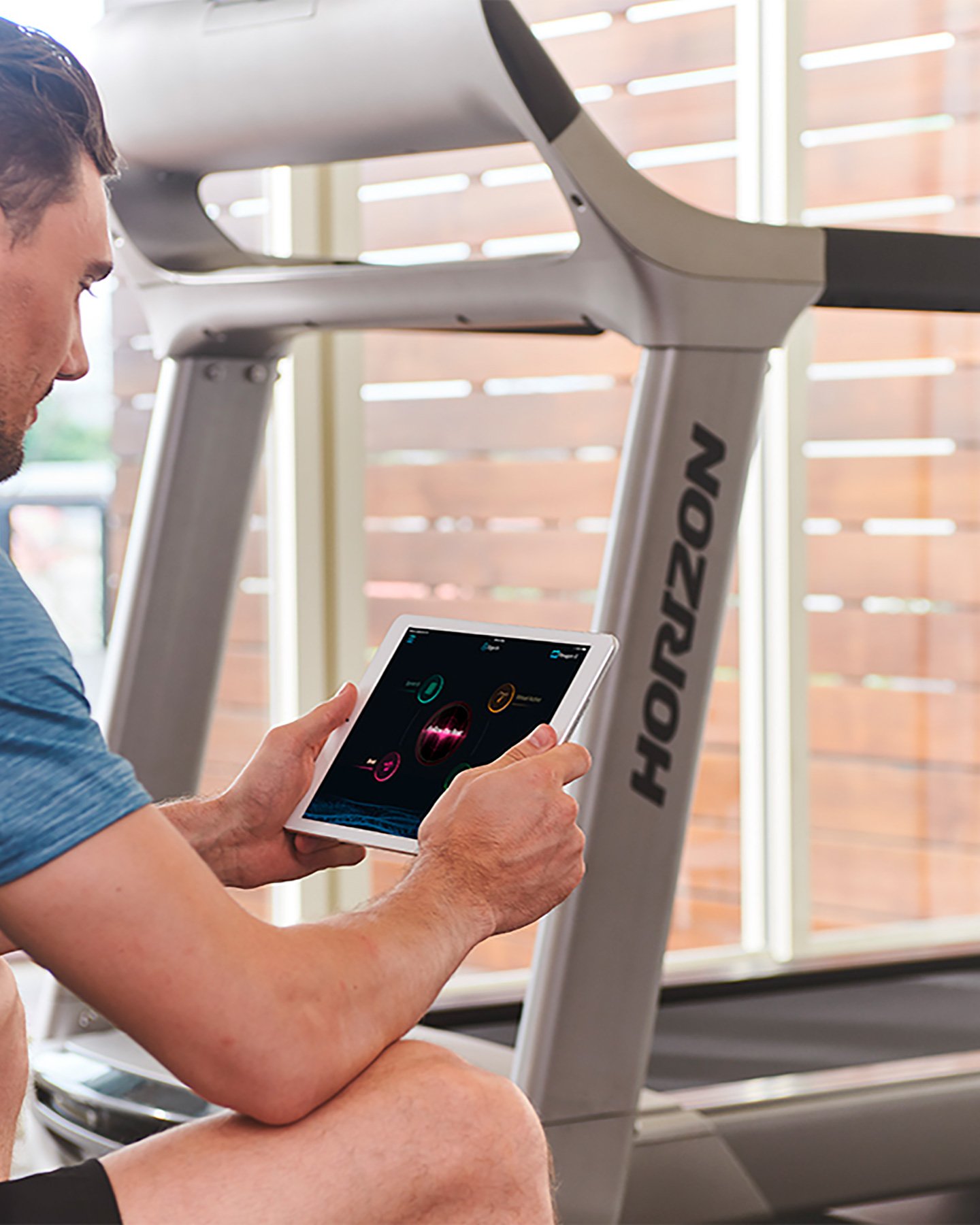 Tapis roulant HORIZON FITNESS PARAGON X - Grigio - 3 | Cisalfa Sport