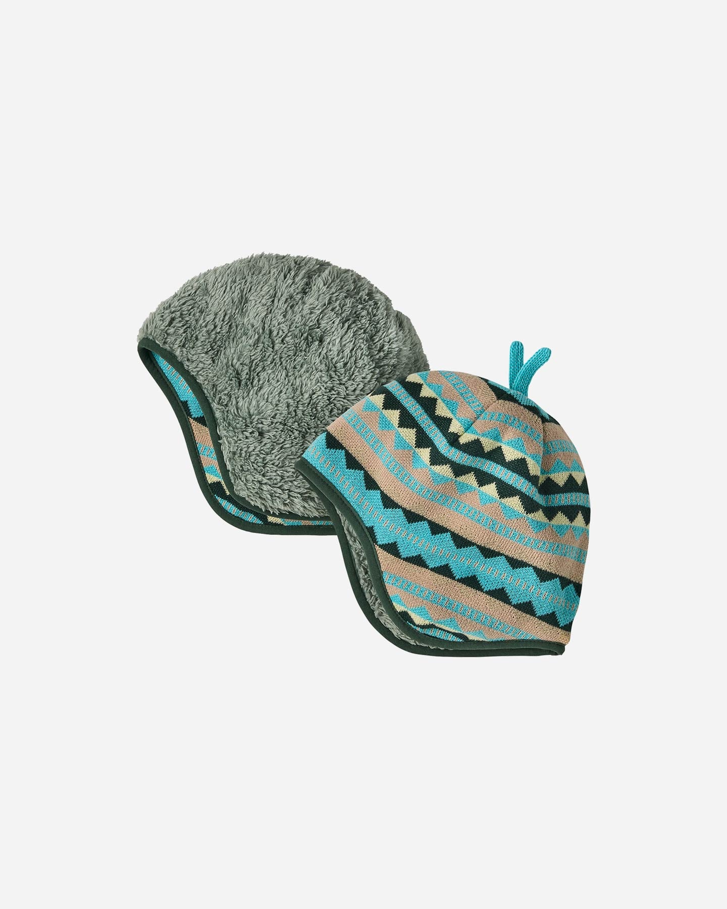 Berretto PATAGONIA REVERSIBLE BEANIE JR - Blu - 2 | Cisalfa Sport