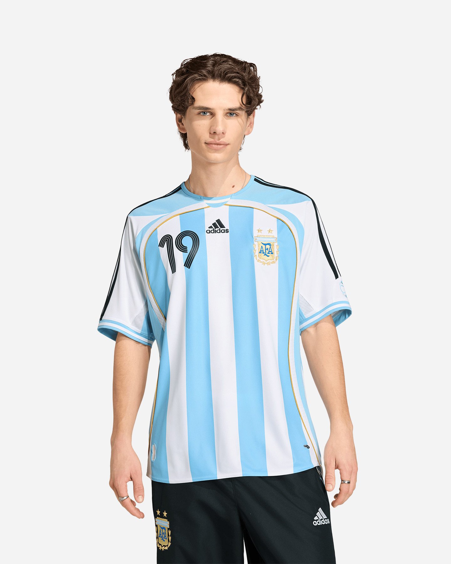 T-shirt ADIDAS ARGENTINA HOME 2006 MESSI M - Bianco - 2 | Cisalfa Sport