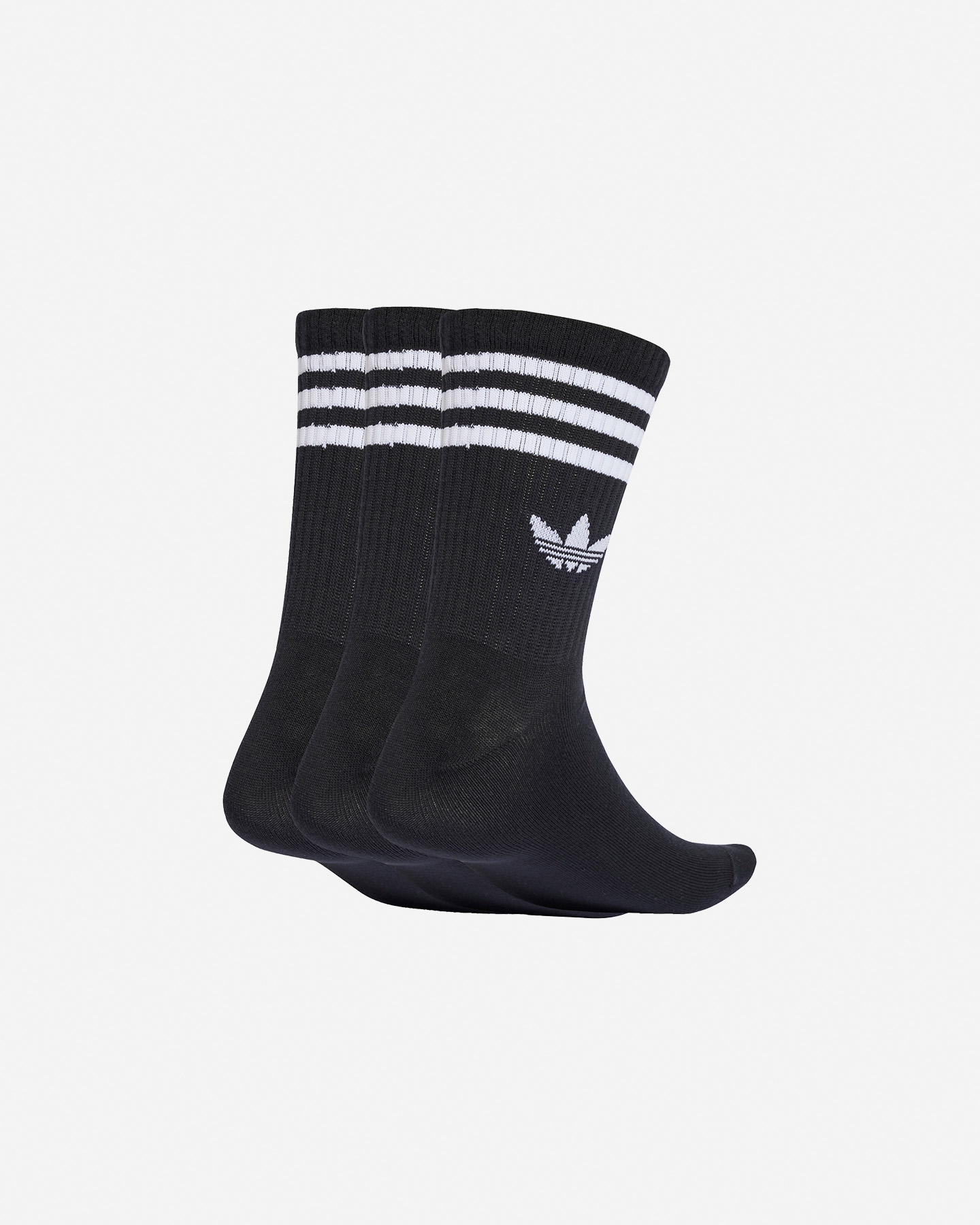 Calze ADIDAS CREW 3PACK MID M - Nero - 1 | Cisalfa Sport