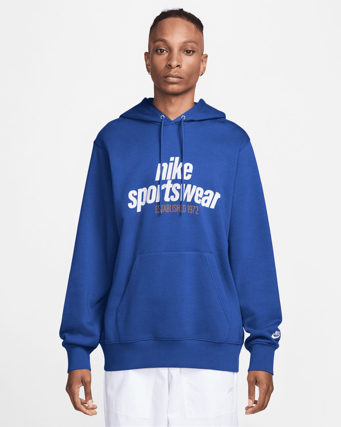 Felpa NIKE CLUB GFX M - Blu royal - 0 | Cisalfa Sport