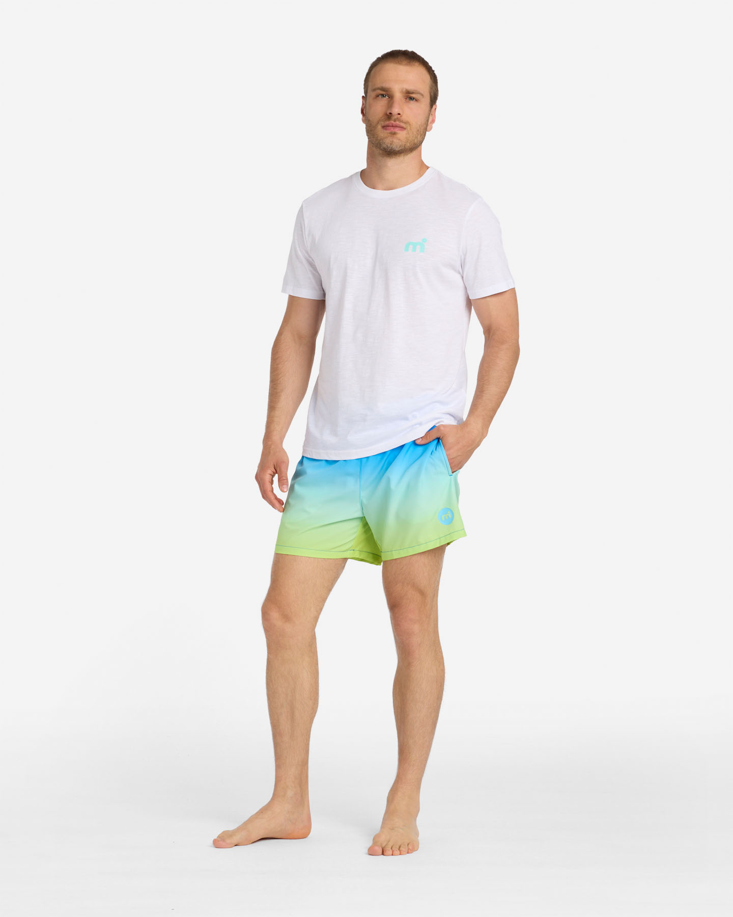 T-shirt MISTRAL SALTY WAVES M - Bianco - 2 | Cisalfa Sport