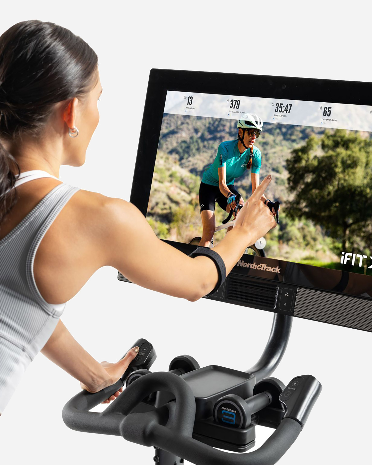 Spin bike NORDICTRACK NORDICTRACK STUDIO27i  - Nero - 3 | Cisalfa Sport