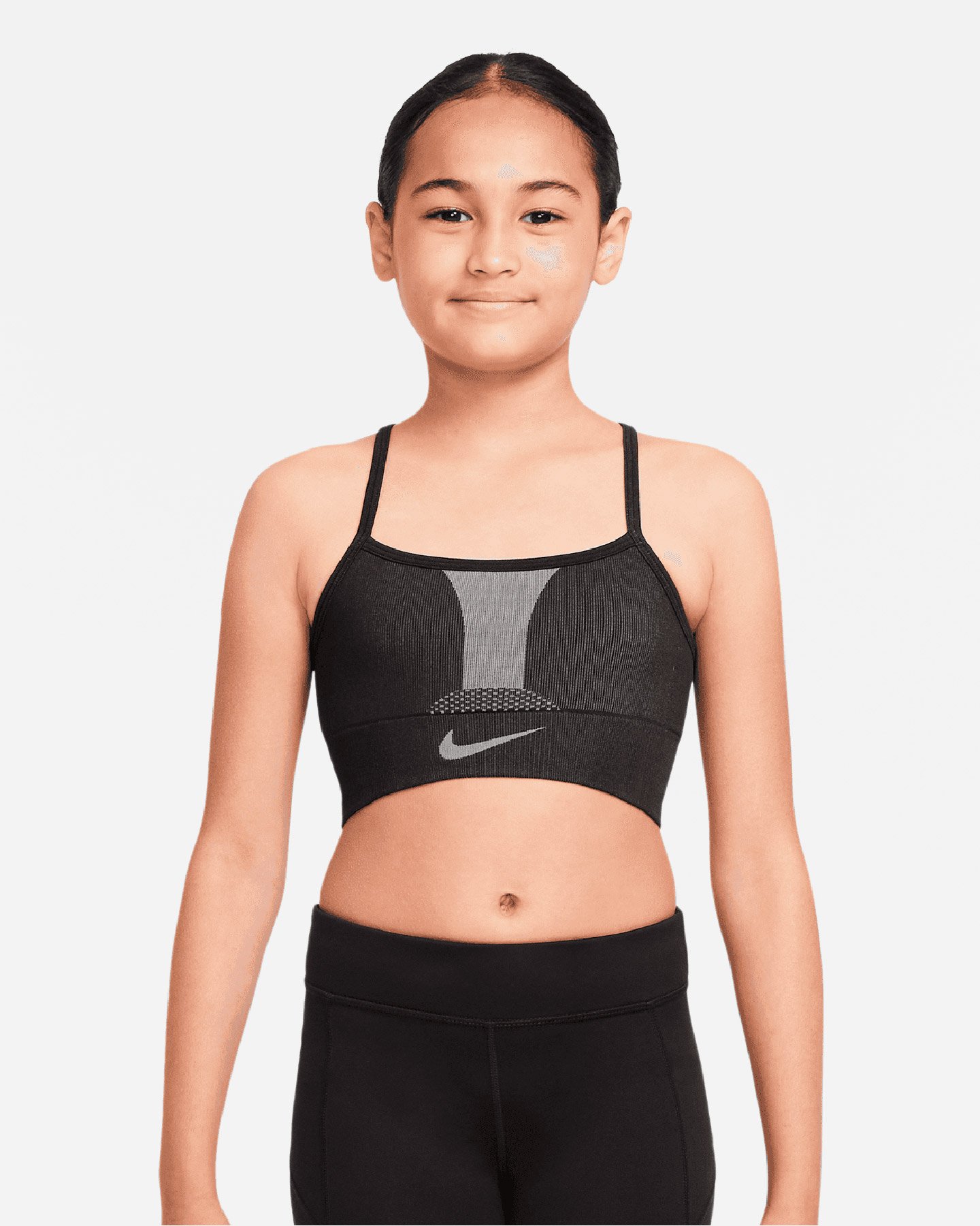 Canotta NIKE DRI FIT INDY JR - Nero - 0 | Cisalfa Sport