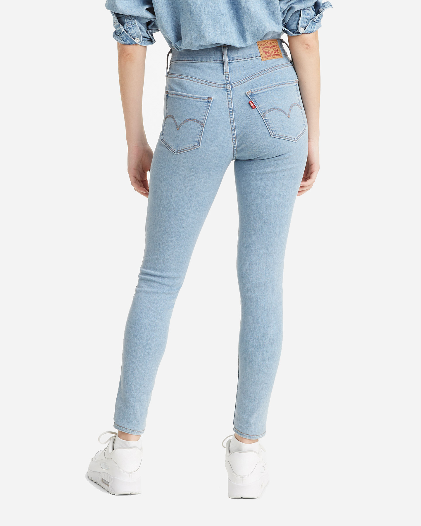 Jeans LEVI'S 720 HIGH RISE SUPER SKINNY L30 DENIM W - Denim - 2 | Cisalfa Sport