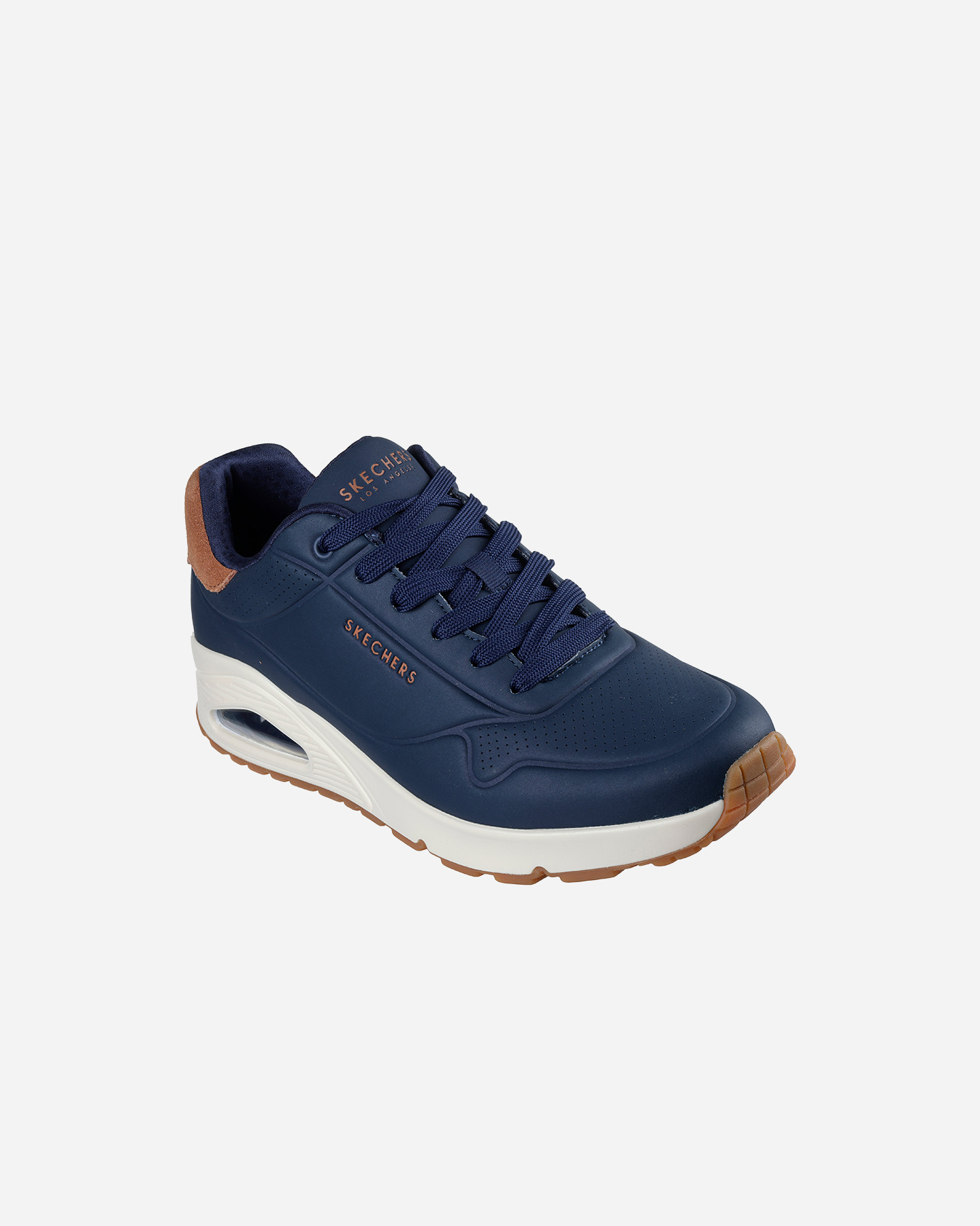 Scarpe sneakers SKECHERS UNO M - Blu Navy - 1 | Cisalfa Sport