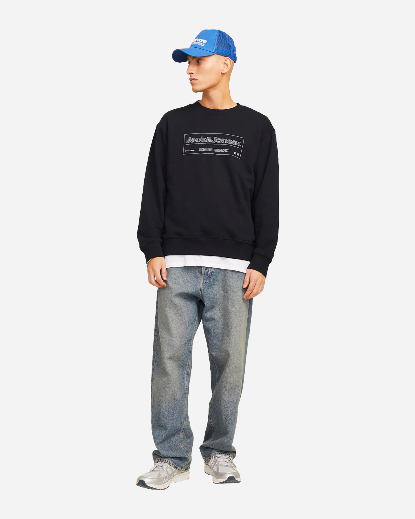 Felpa JACK & JONES COALPHA M - Nero - 2 | Cisalfa Sport