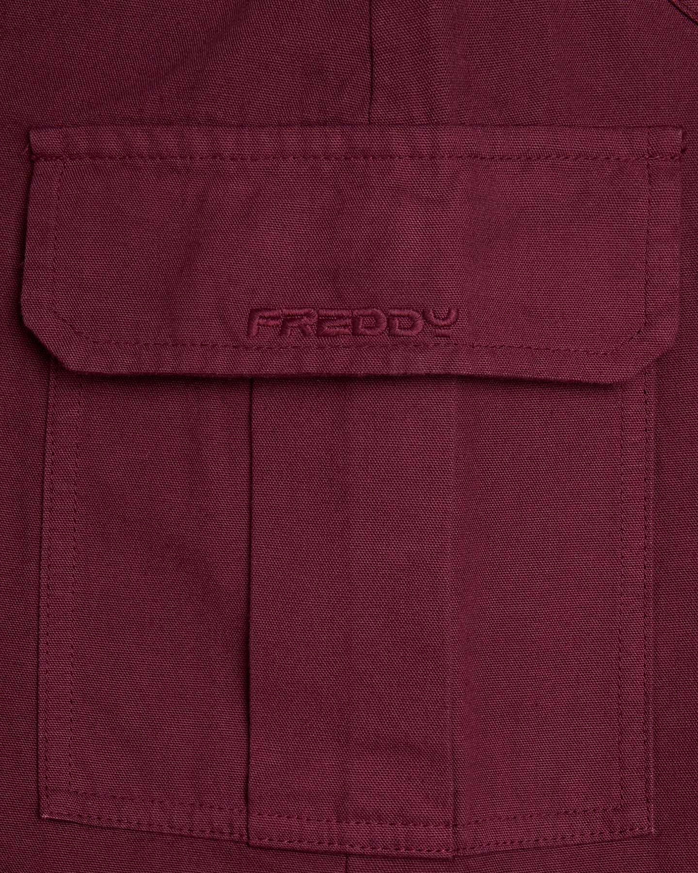 Pantalone FREDDY CANVAS POCKET W - Rosso - 2 | Cisalfa Sport