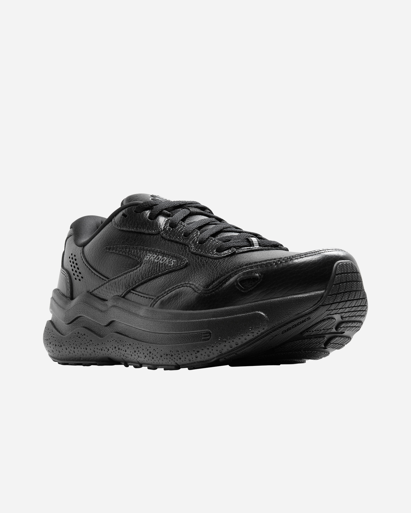 Scarpe running BROOKS GHOST MAX LEATHER M - Nero - 1 | Cisalfa Sport