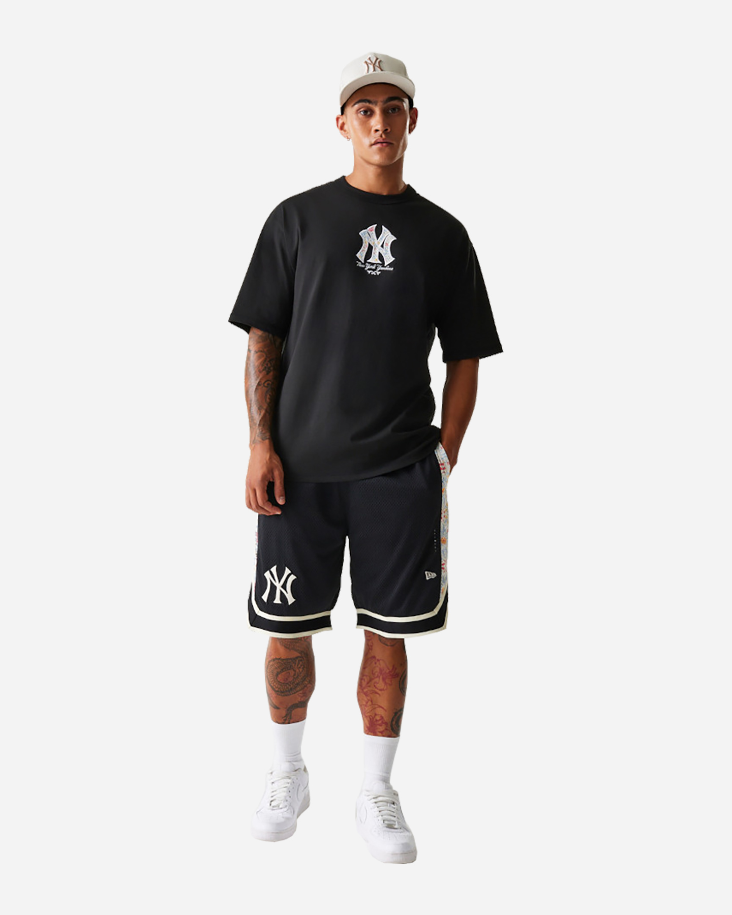 Pantaloncini NEW ERA MLB INFILL NEW YORK YANKEES M - Nero - 3 | Cisalfa Sport