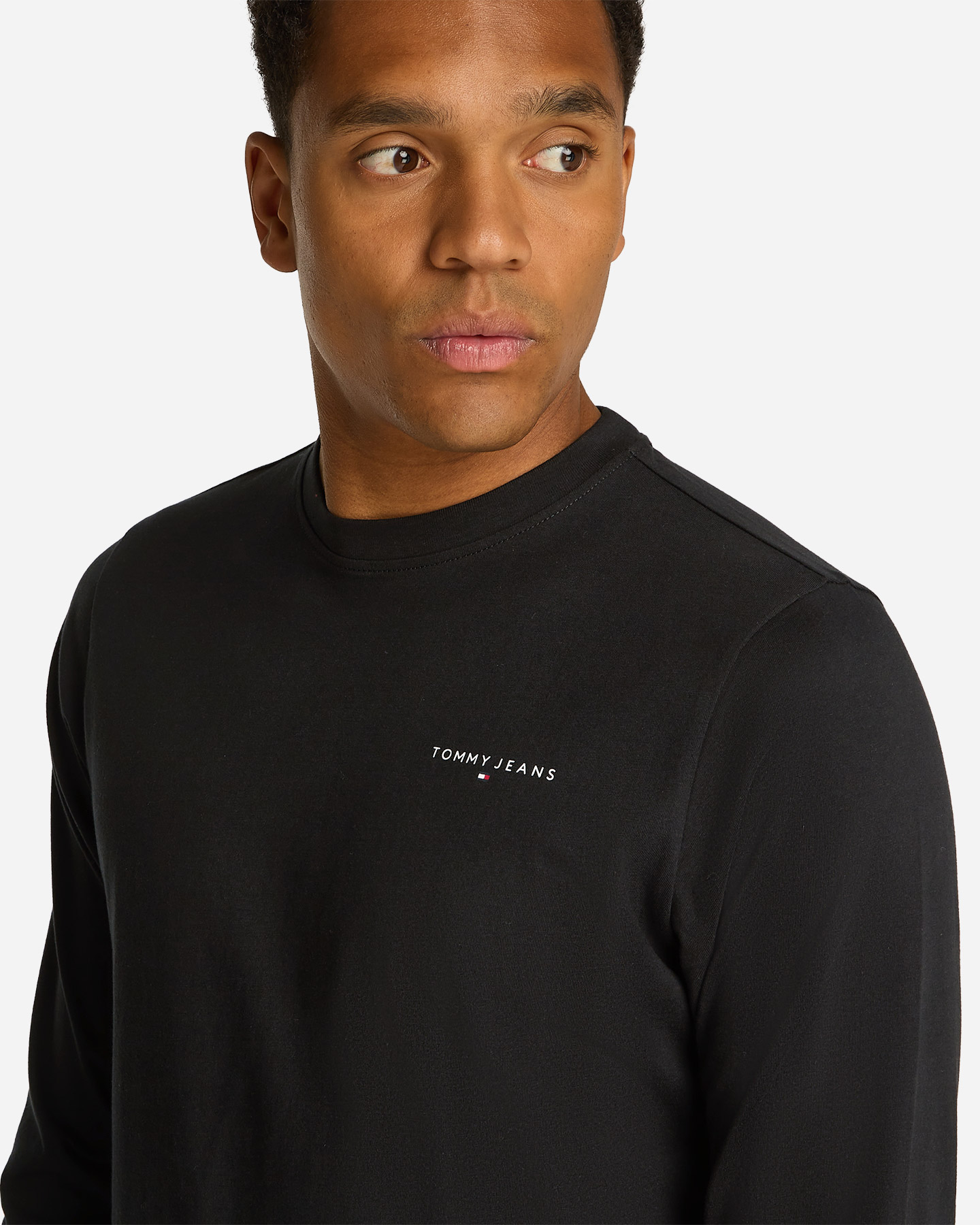 T-shirt TOMMY HILFIGER LINEAR LOGO M - Nero - 4 | Cisalfa Sport