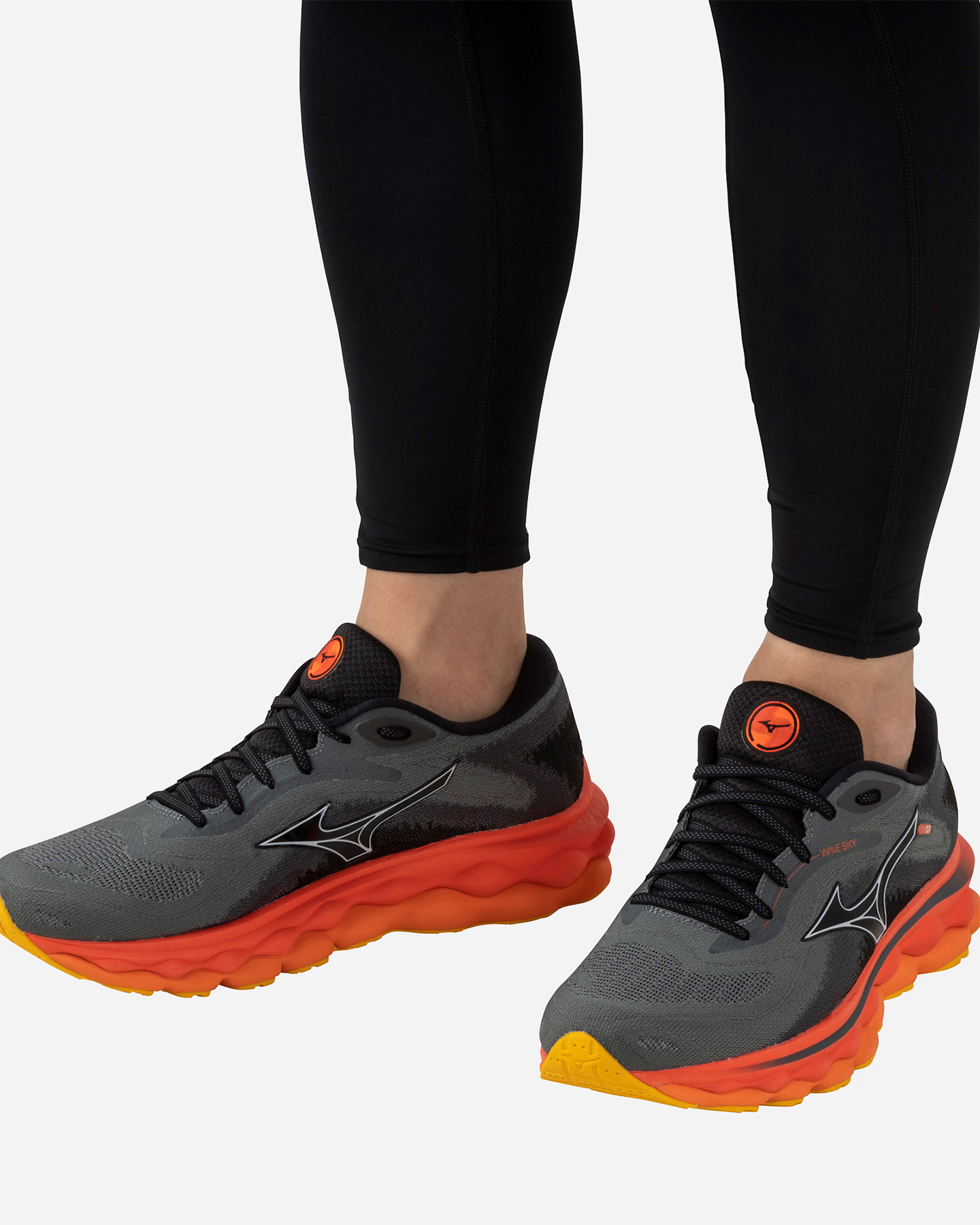 Scarpe running MIZUNO WAVE SKY 7 M - Nero - 5 | Cisalfa Sport