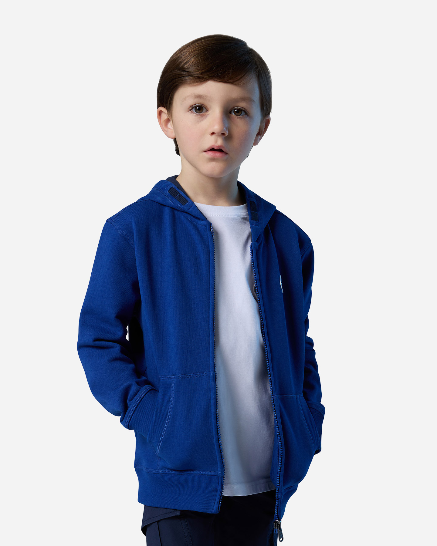 Felpa NORTH SAILS LOGO CHEST JR - Blu royal - 3 | Cisalfa Sport