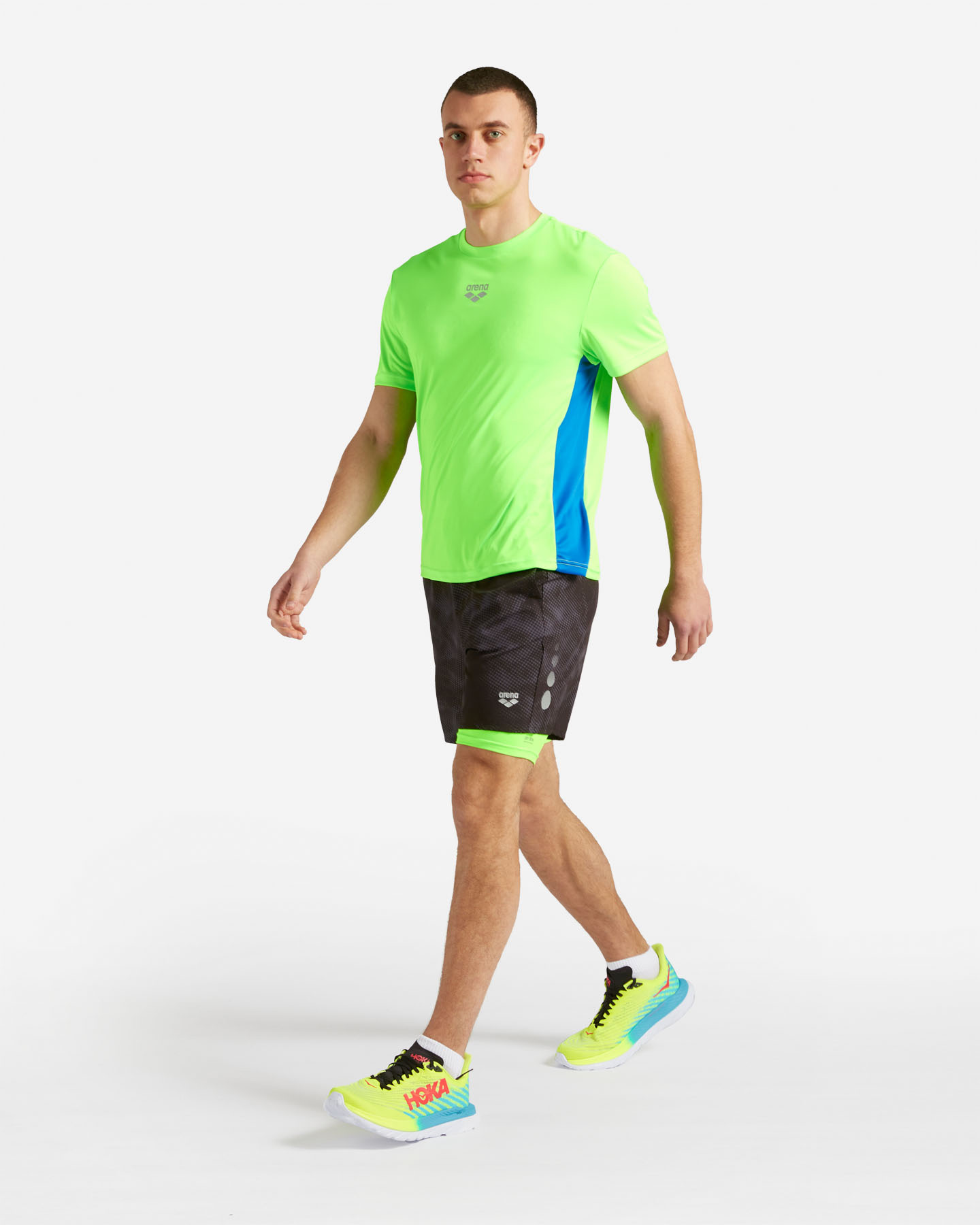 T-shirt running ARENA FARTLEK M - Verde - 3 | Cisalfa Sport