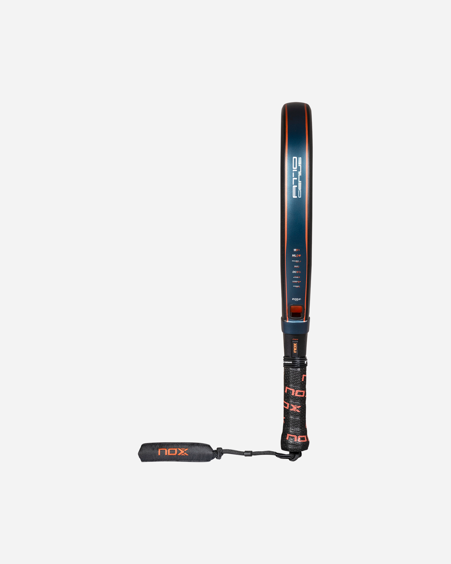 Racchetta padel performance NOX AT10 GENIUS ATTACK 18K  - Nero - 3 | Cisalfa Sport