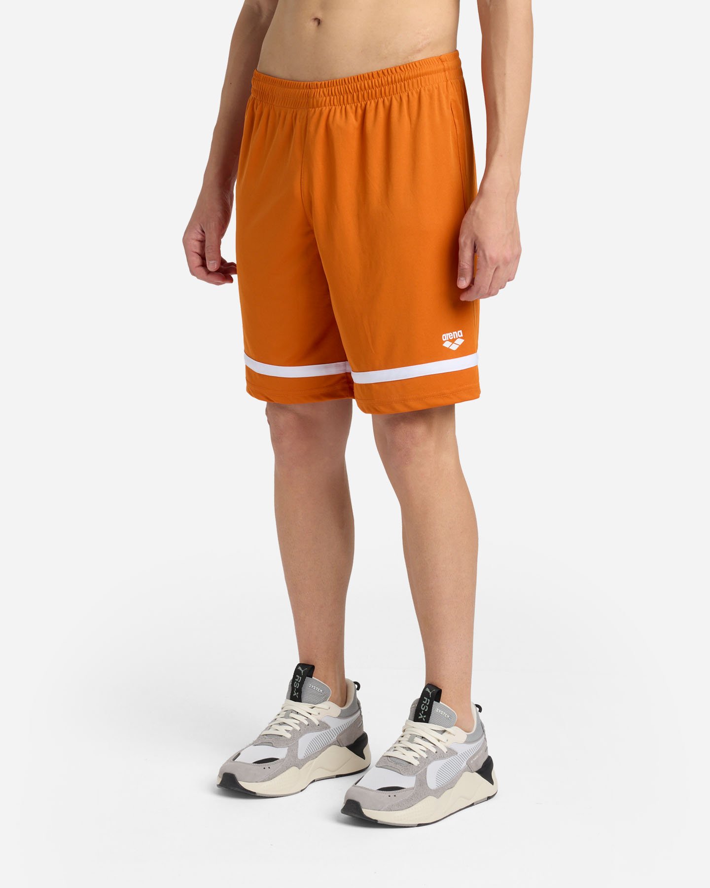 Pantaloncini ARENA BASIC M - Arancione - 3 | Cisalfa Sport