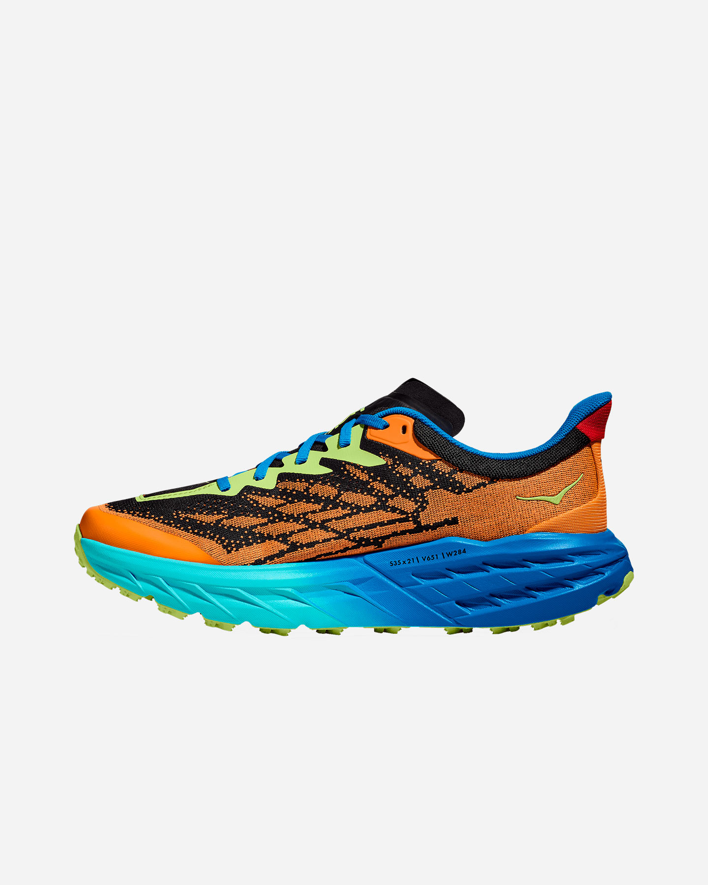 Scarpe trail HOKA SPEEDGOAT 5 M - Arancione - 5 | Cisalfa Sport