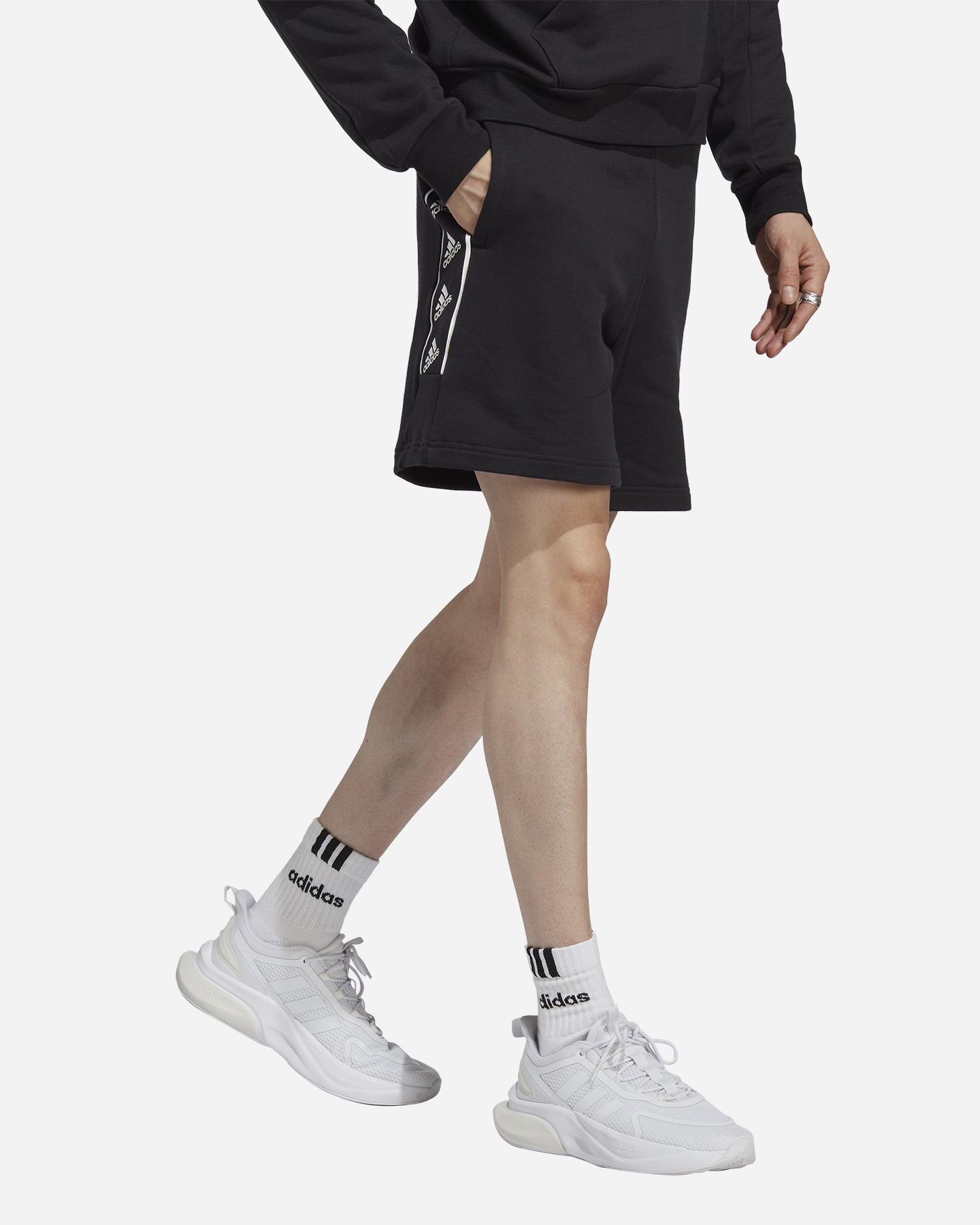 Pantaloncini ADIDAS BRAND LOVE M - Nero - 2 | Cisalfa Sport