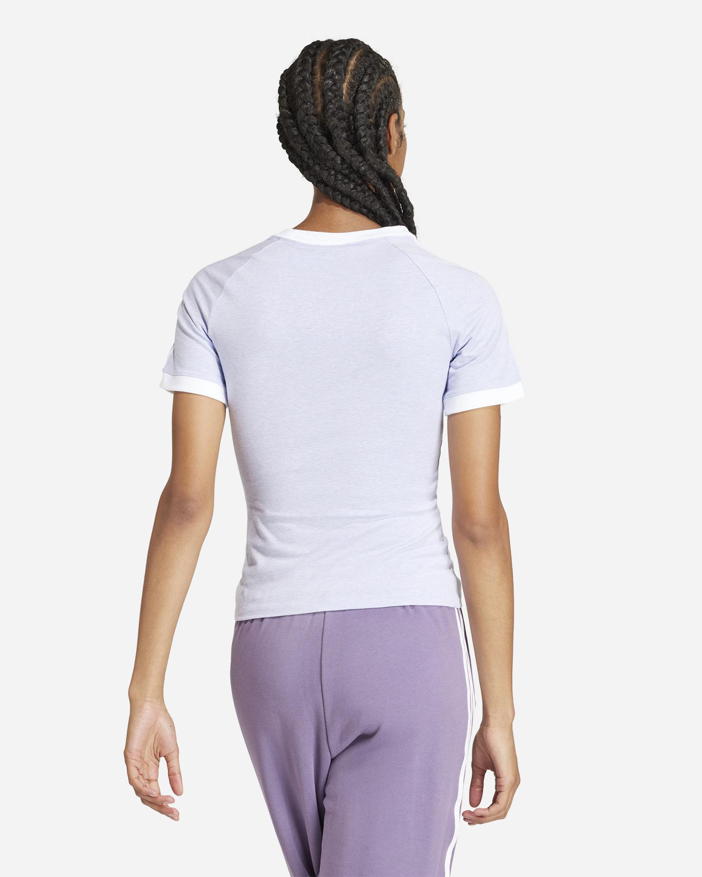 T-shirt ADIDAS ORIGINAL TREFOIL W - Viola - 2 | Cisalfa Sport