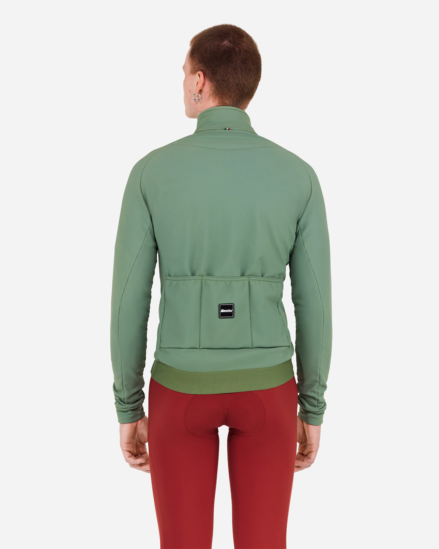 Giacca ciclismo SANTINI READY TO RIDE M - Verde - 3 | Cisalfa Sport