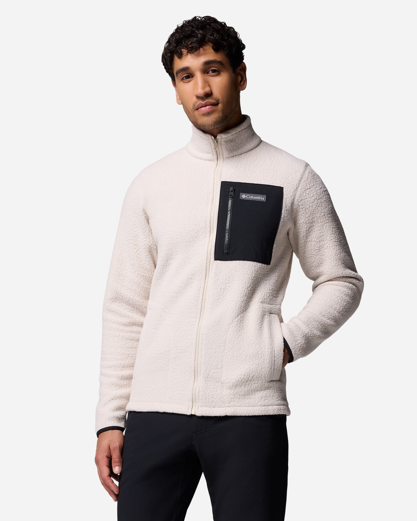 Columbia Jasper Ridge M - Pile - Uomo - Bianco