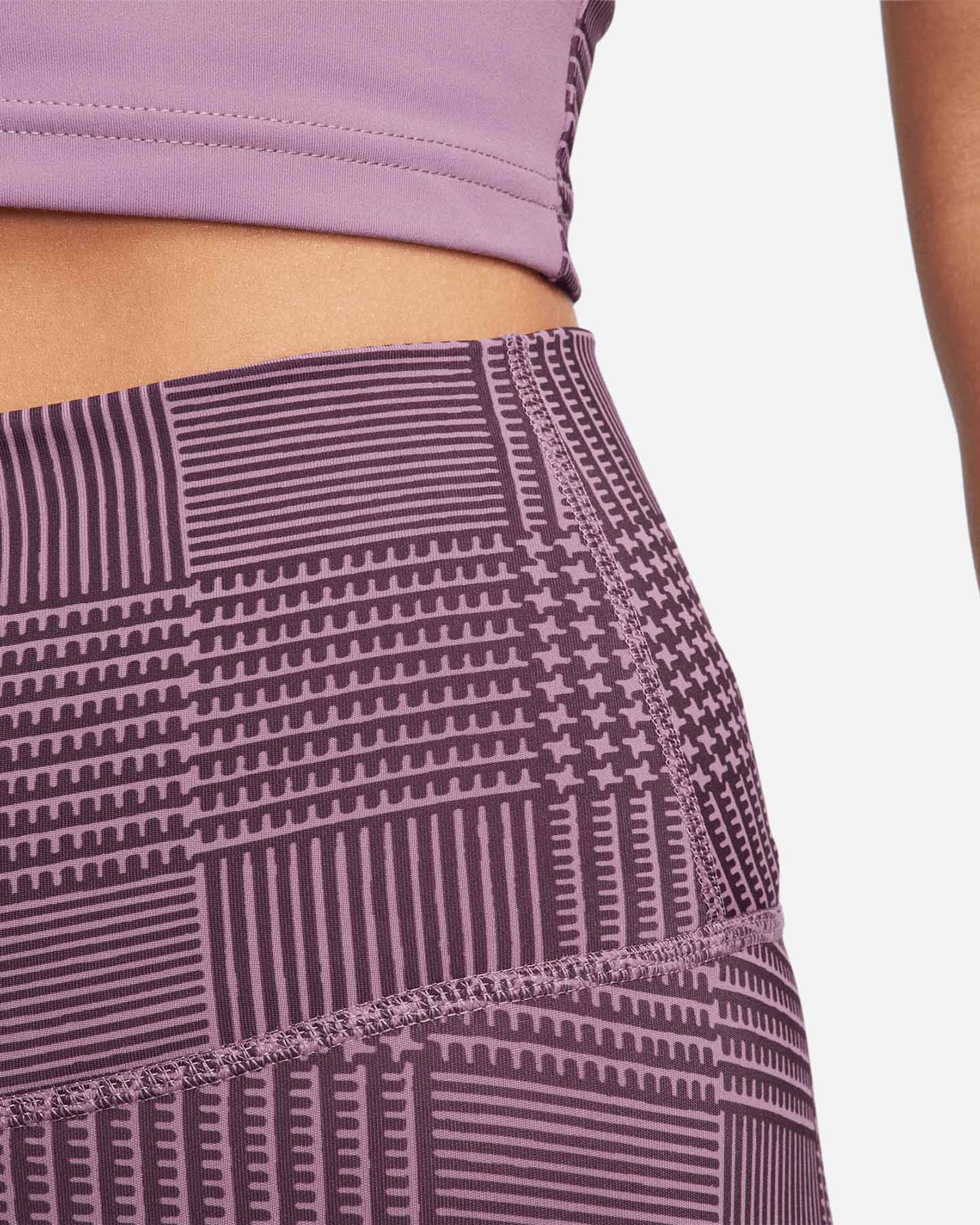 Leggings NIKE 7/8 YOGA W - Viola - 3 | Cisalfa Sport