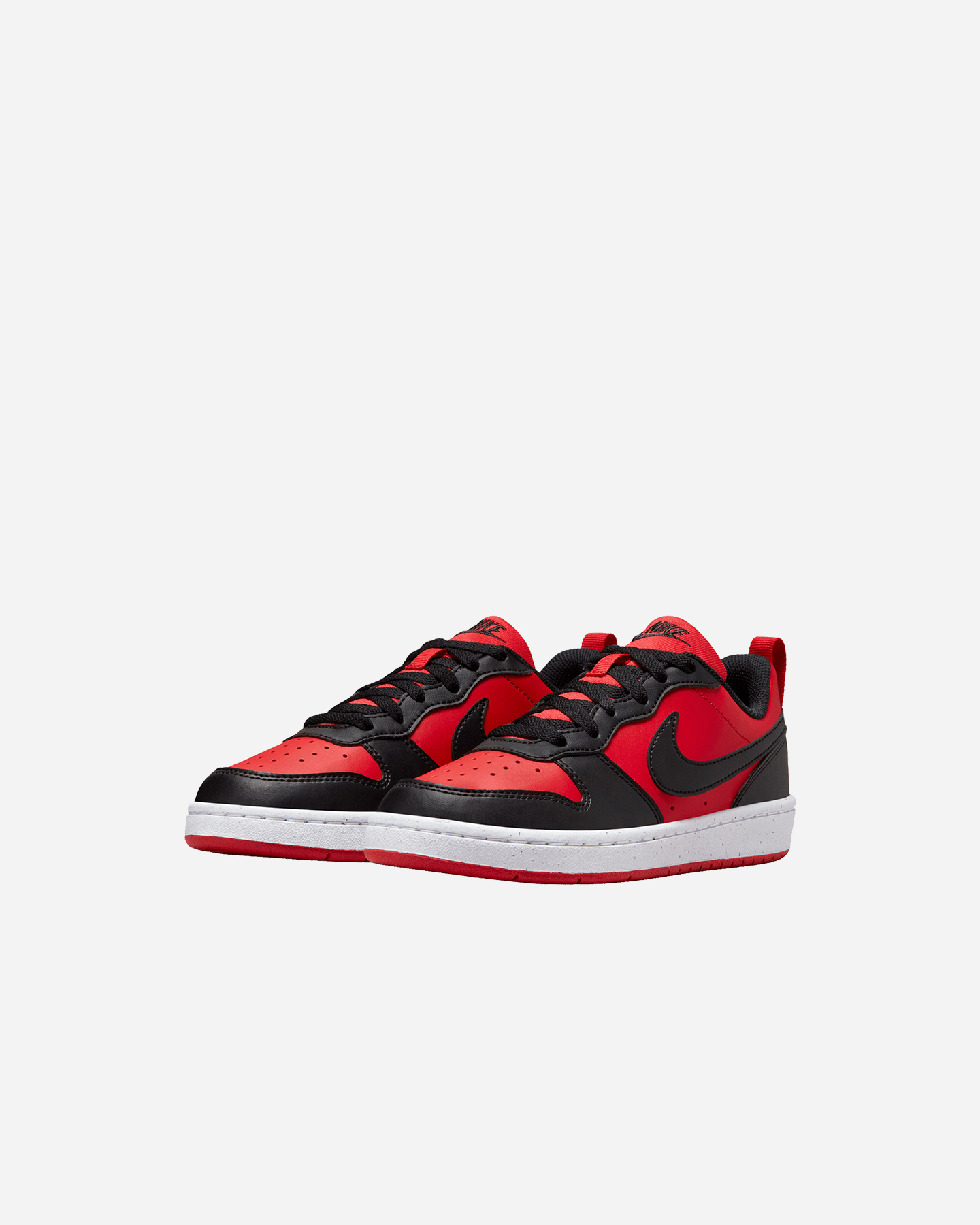 Scarpe sneakers NIKE COURT BOROUGH LOW RECRAFT GS JR - Rosso - 1 | Cisalfa Sport