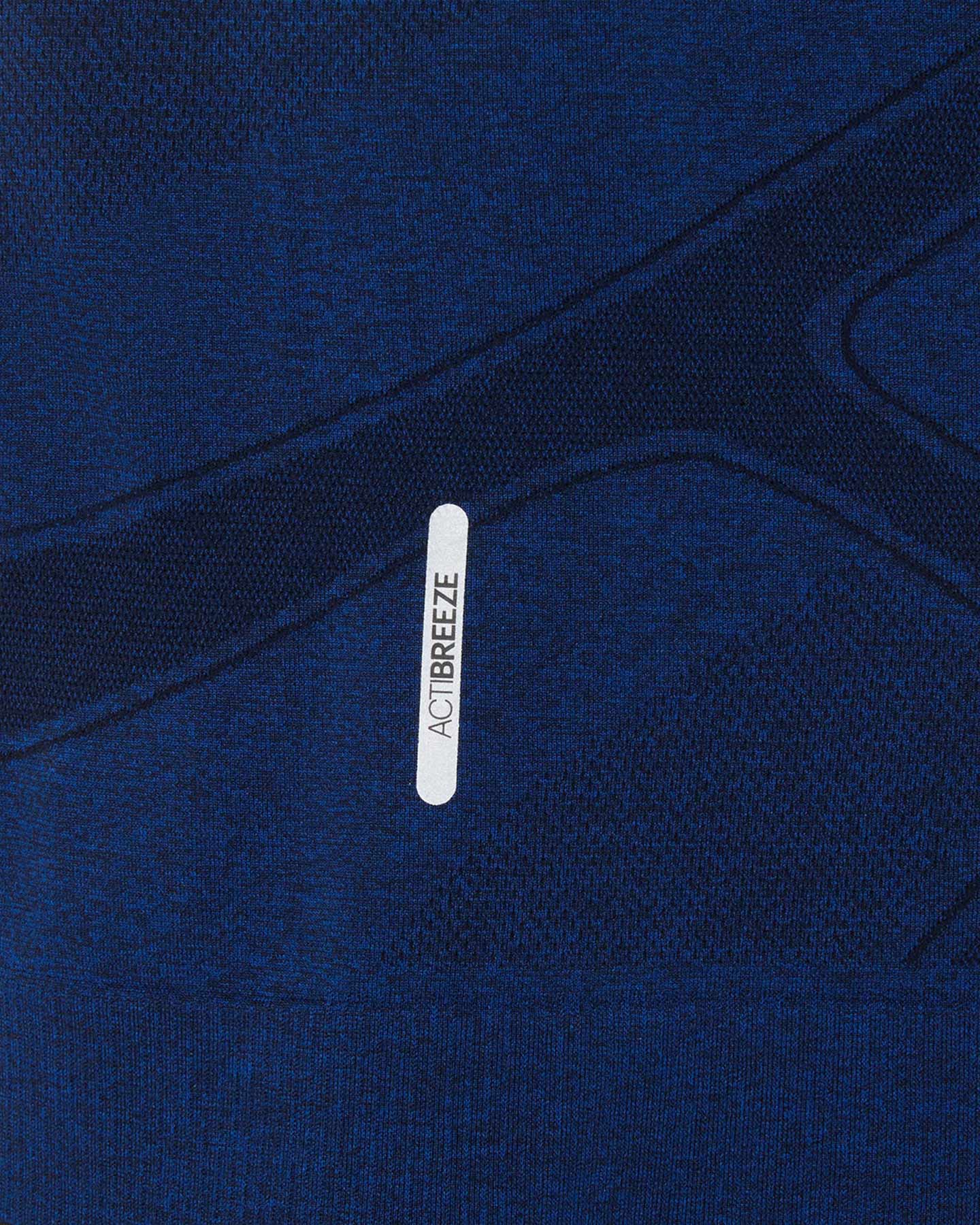 T-shirt running ASICS ROAD SEAMLESS M - Blu - 5 | Cisalfa Sport