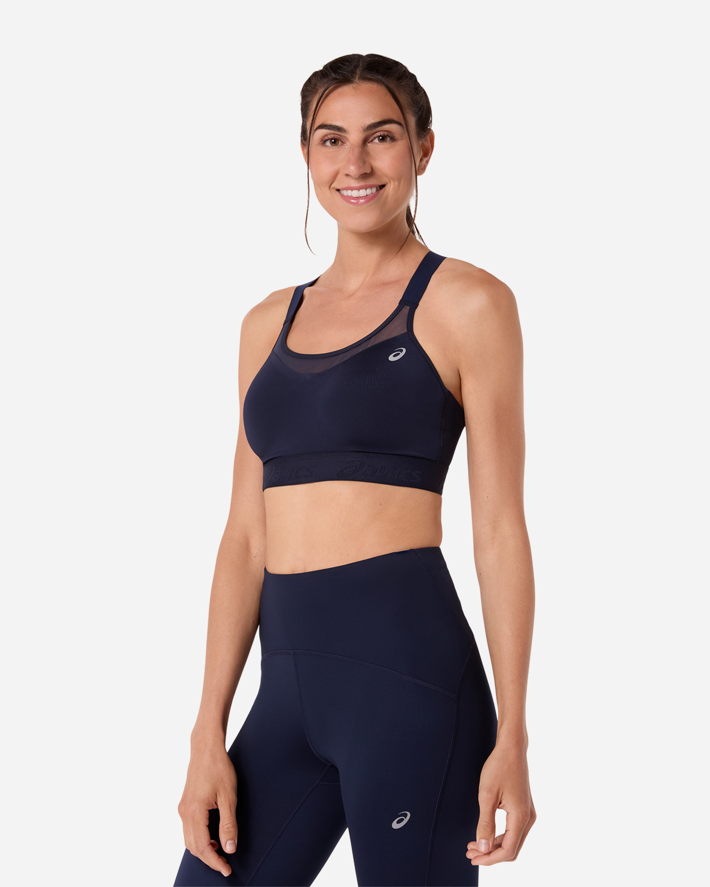 Reggiseno ASICS ROAD COMBINATION W - Blu - 1 | Cisalfa Sport