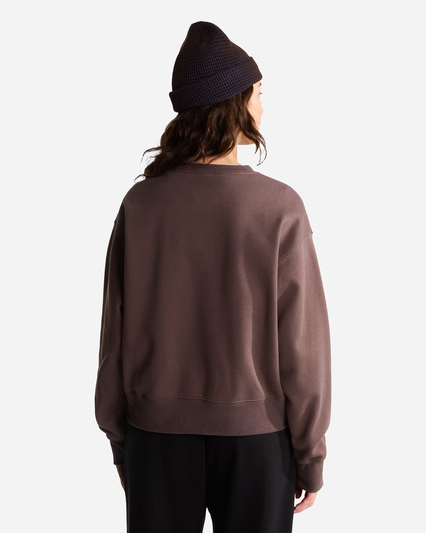 Felpa THE NORTH FACE ESSENTIAL SIMPLE DOME W - Marrone - 3 | Cisalfa Sport