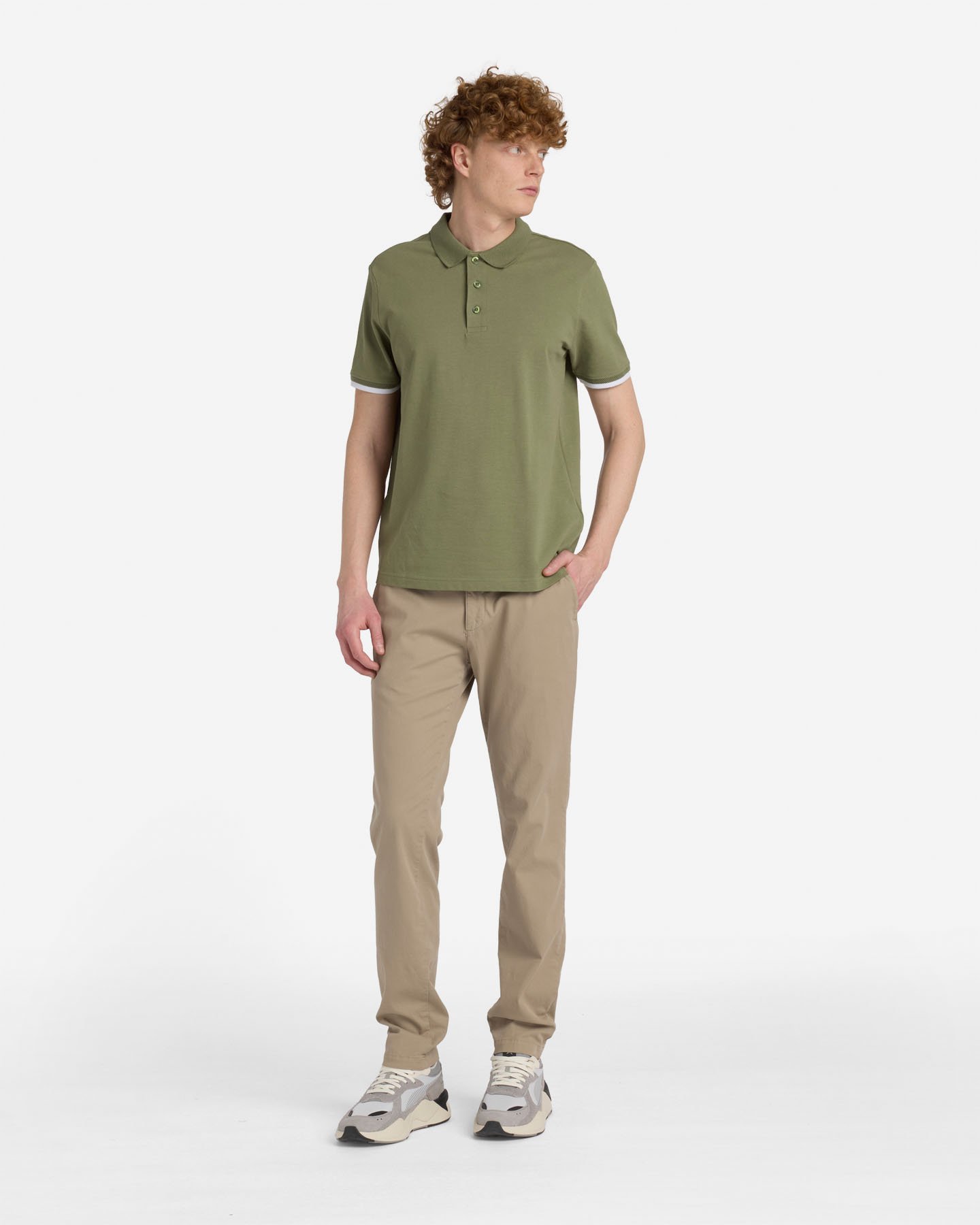 Polo DACK'S ESSENTIAL M - Verde - 2 | Cisalfa Sport