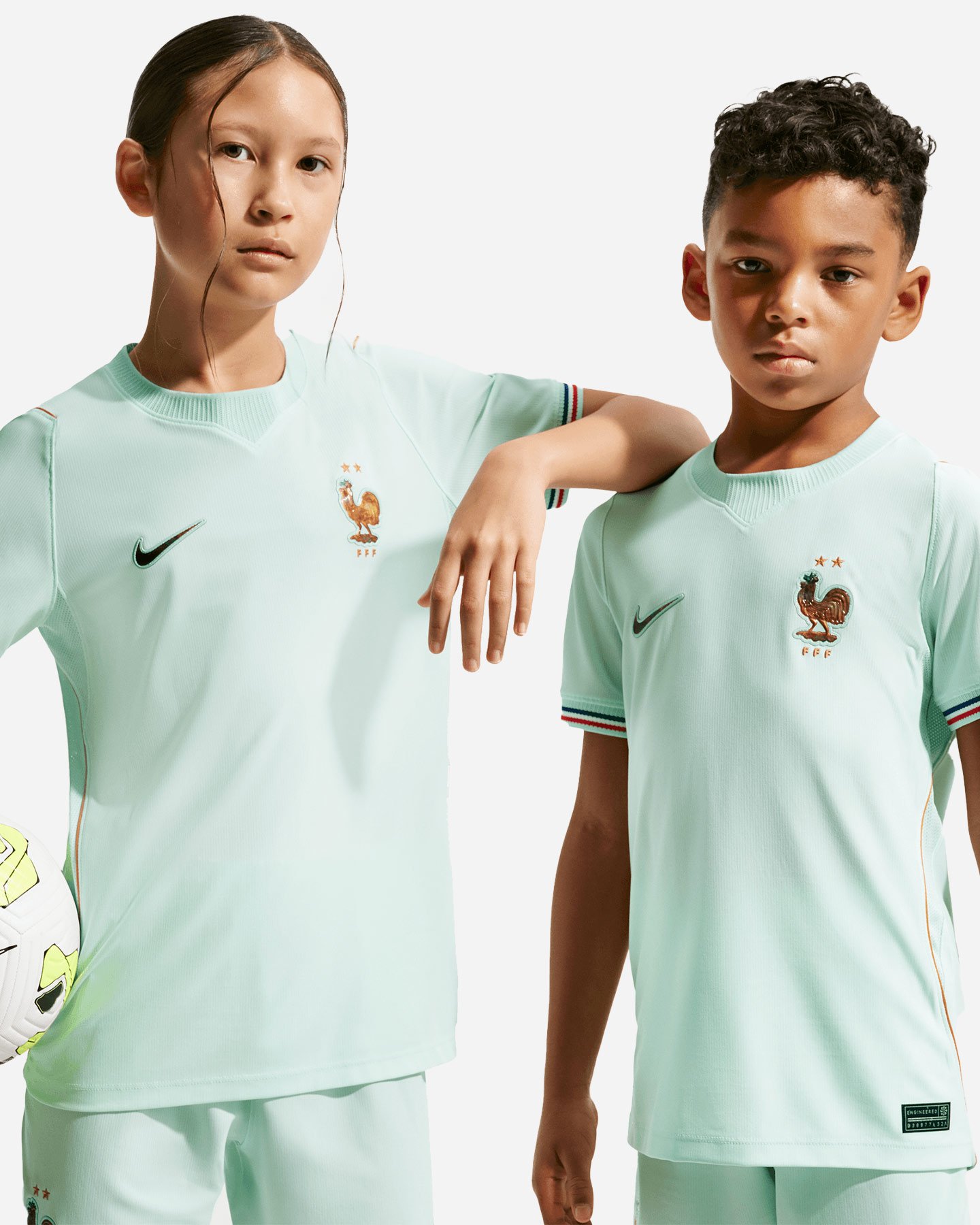 Maglia calcio ufficiale NIKE FRANCIA AWAY 26 STADIUM JR - Color mix - 2 | Cisalfa Sport