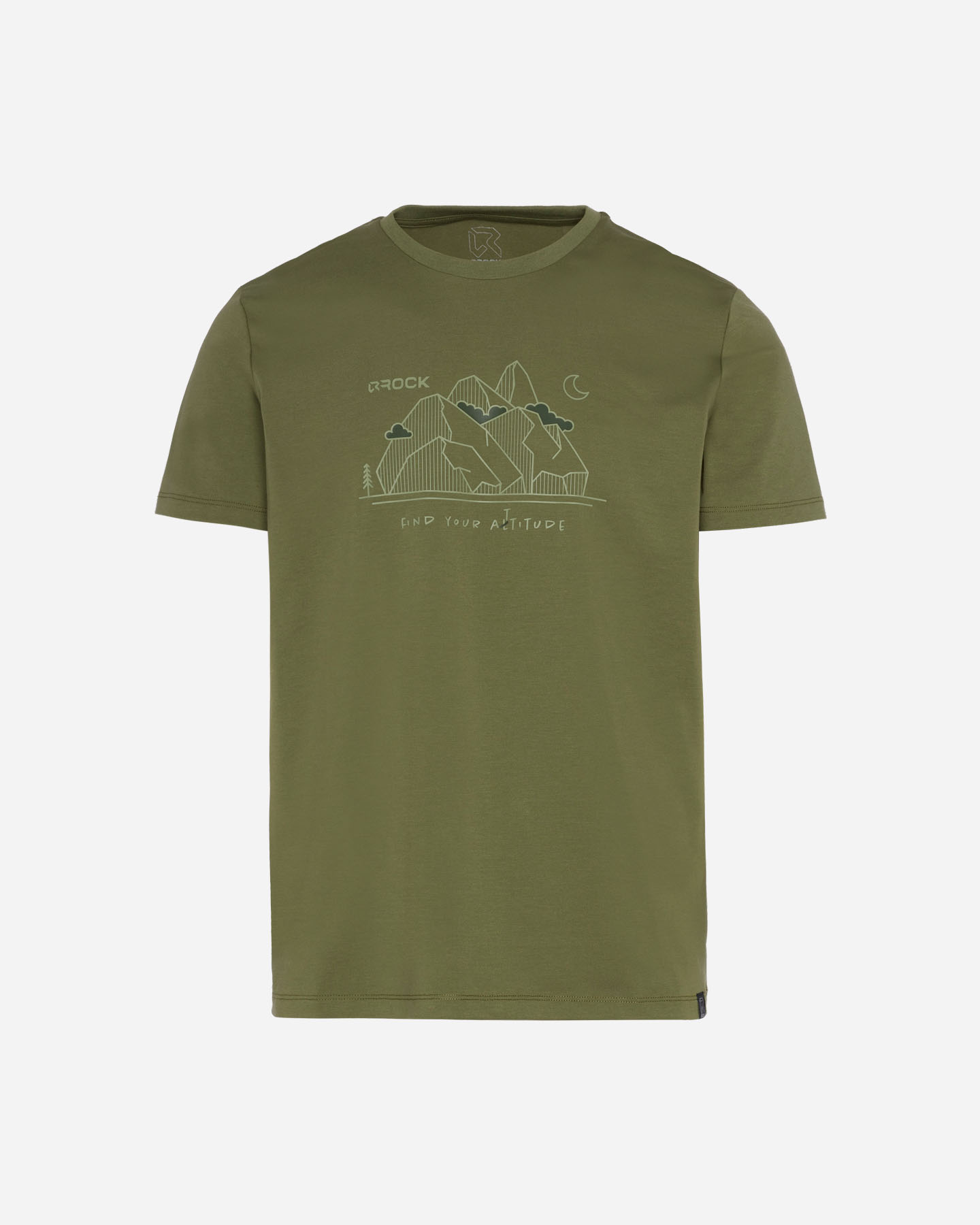 T-shirt ROCK EXPERIENCE TOWANDA M - Verde - 0 | Cisalfa Sport