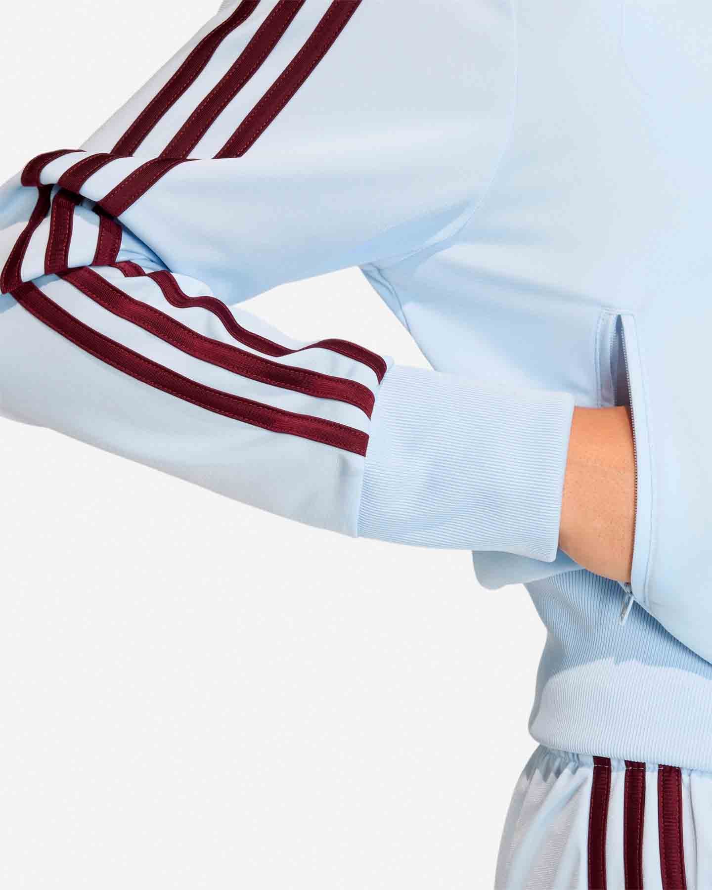 Felpa ADIDAS FIREBIRD CLASSIC W - Azzurro - 5 | Cisalfa Sport