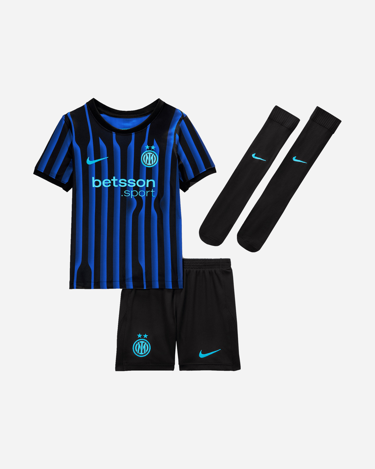 Abbigliamento calcio ufficiale NIKE MINIKIT NIKE INTER 25-26 HOME STADIUM JR - Color mix - 0 | Cisalfa Sport