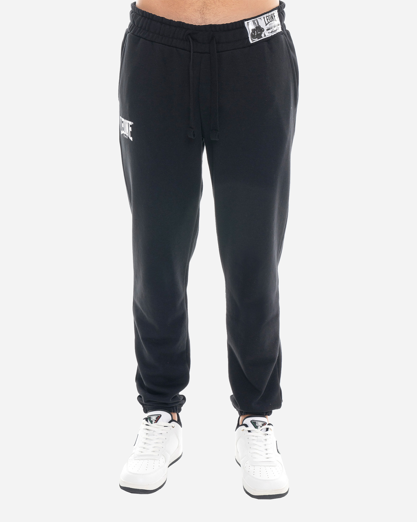 Leone Small Logo M - Pantalone - Uomo - Nero