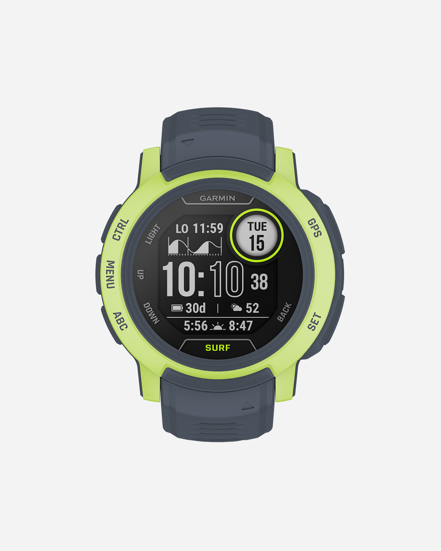 Orologio multifunzione GARMIN INSTINCT 2 SURF EDITION  - Giallo - 0 | Cisalfa Sport