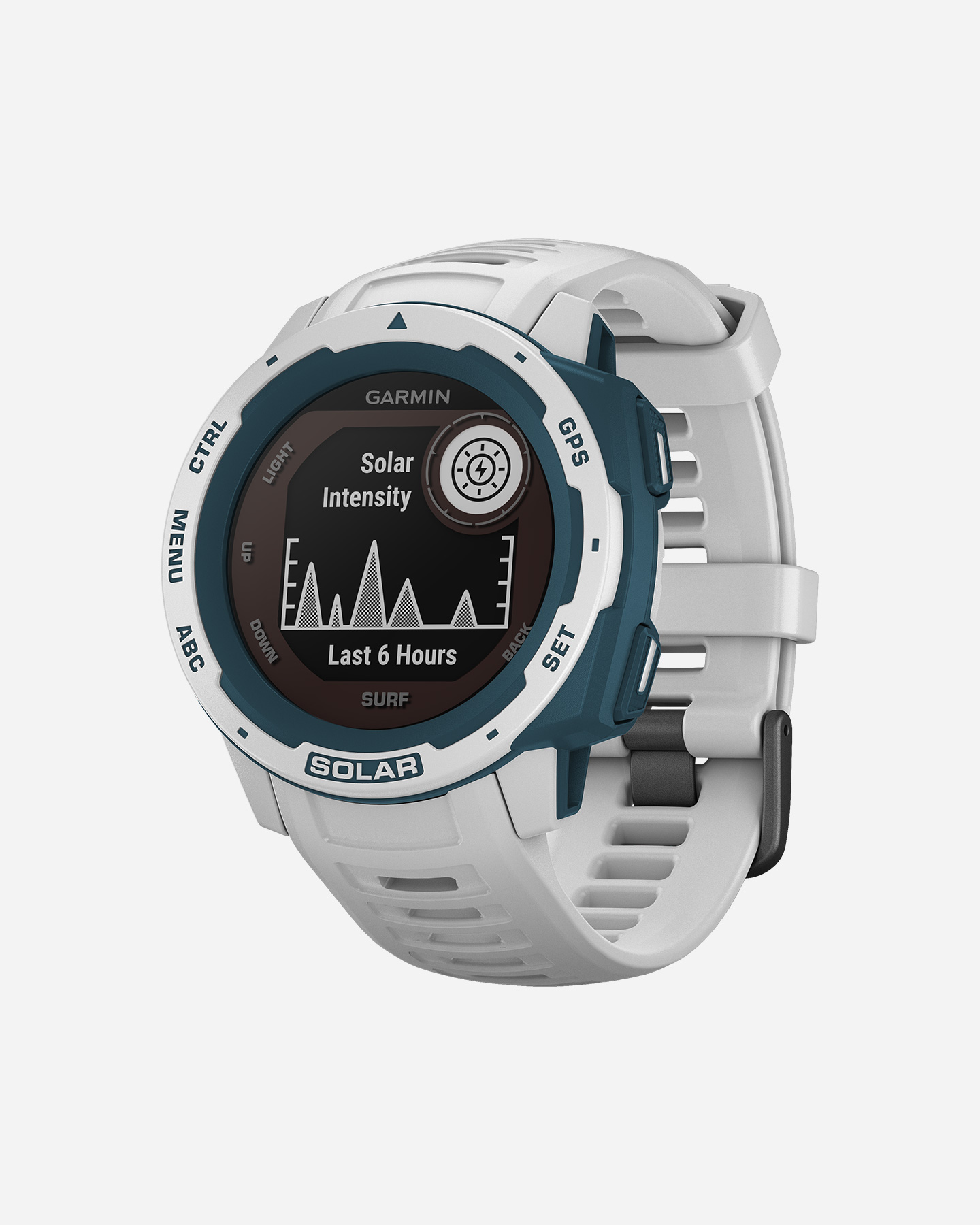 Orologio multifunzione GARMIN INSTINCT SOLAR SURF  - Bianco - 1 | Cisalfa Sport