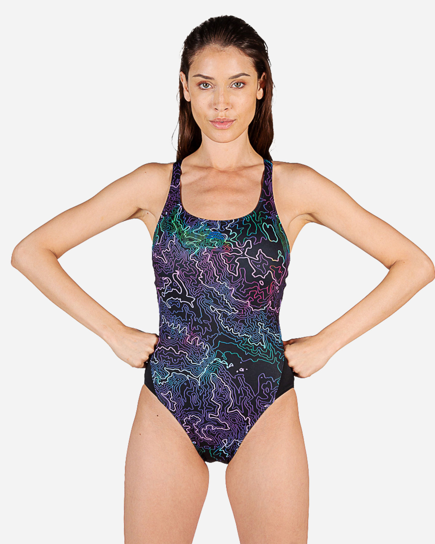 Costume piscina AQUARAPID AKTIVA W - Nero - 0 | Cisalfa Sport